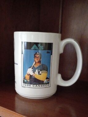 Baseball Lovers Gift: Jose Conseco Oakland A's Collectible Mug